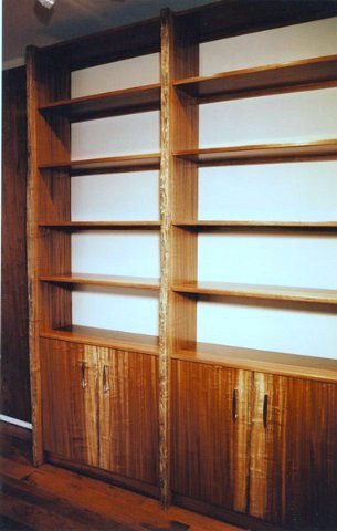 Ribbon Sapele Bookshelf Units